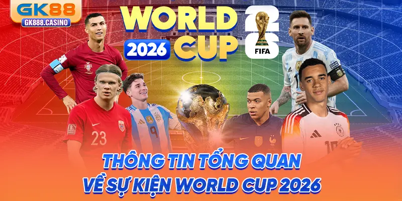 Khám Phá World Cup 2026: Cập Nhật Thông Tin Mới Nhất Từ GK88 thong-tin-tong-quan-ve-su-kien-world-cup-2026